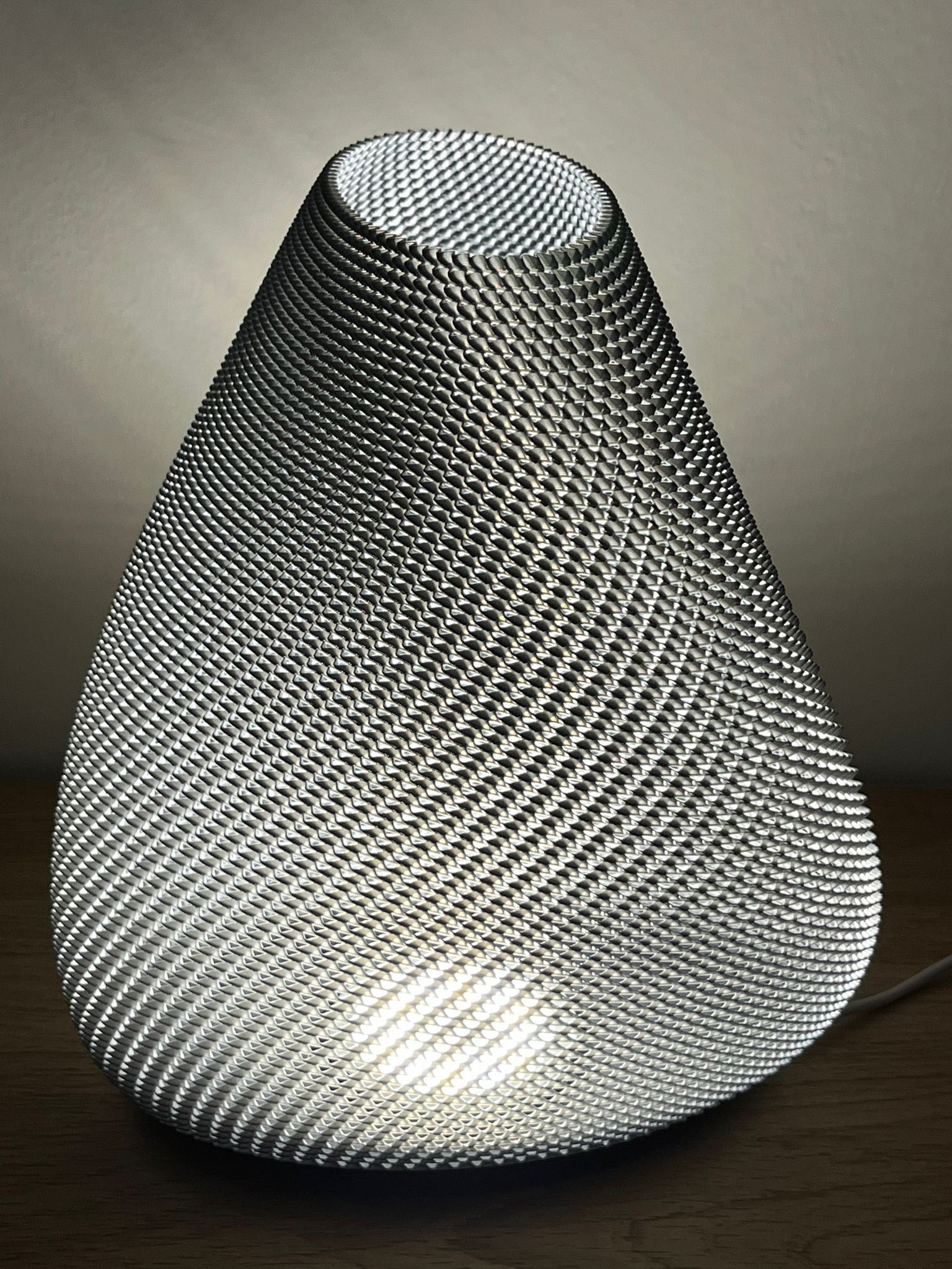 Nova Lampe édition argentée
