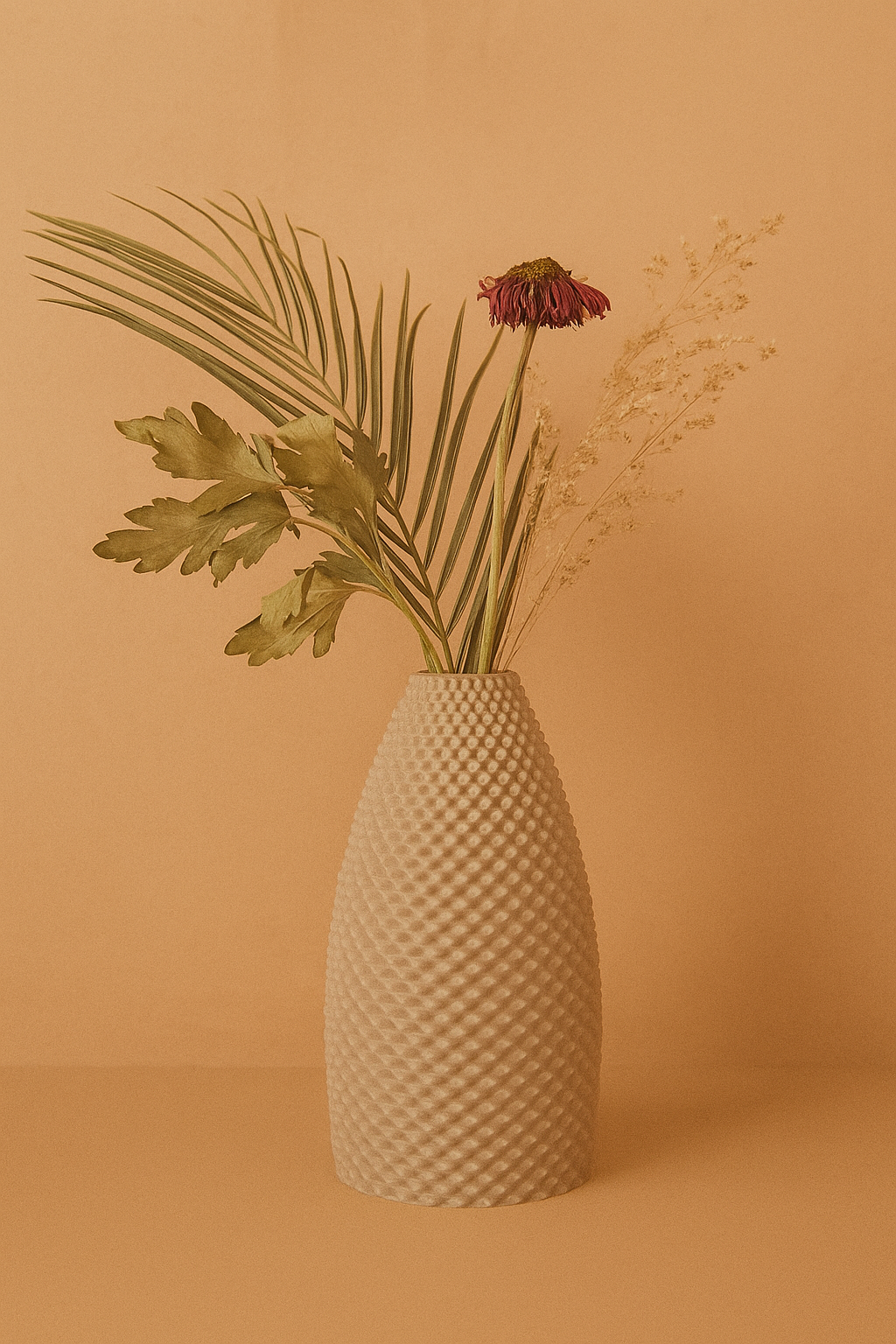 Textura Vase Beige