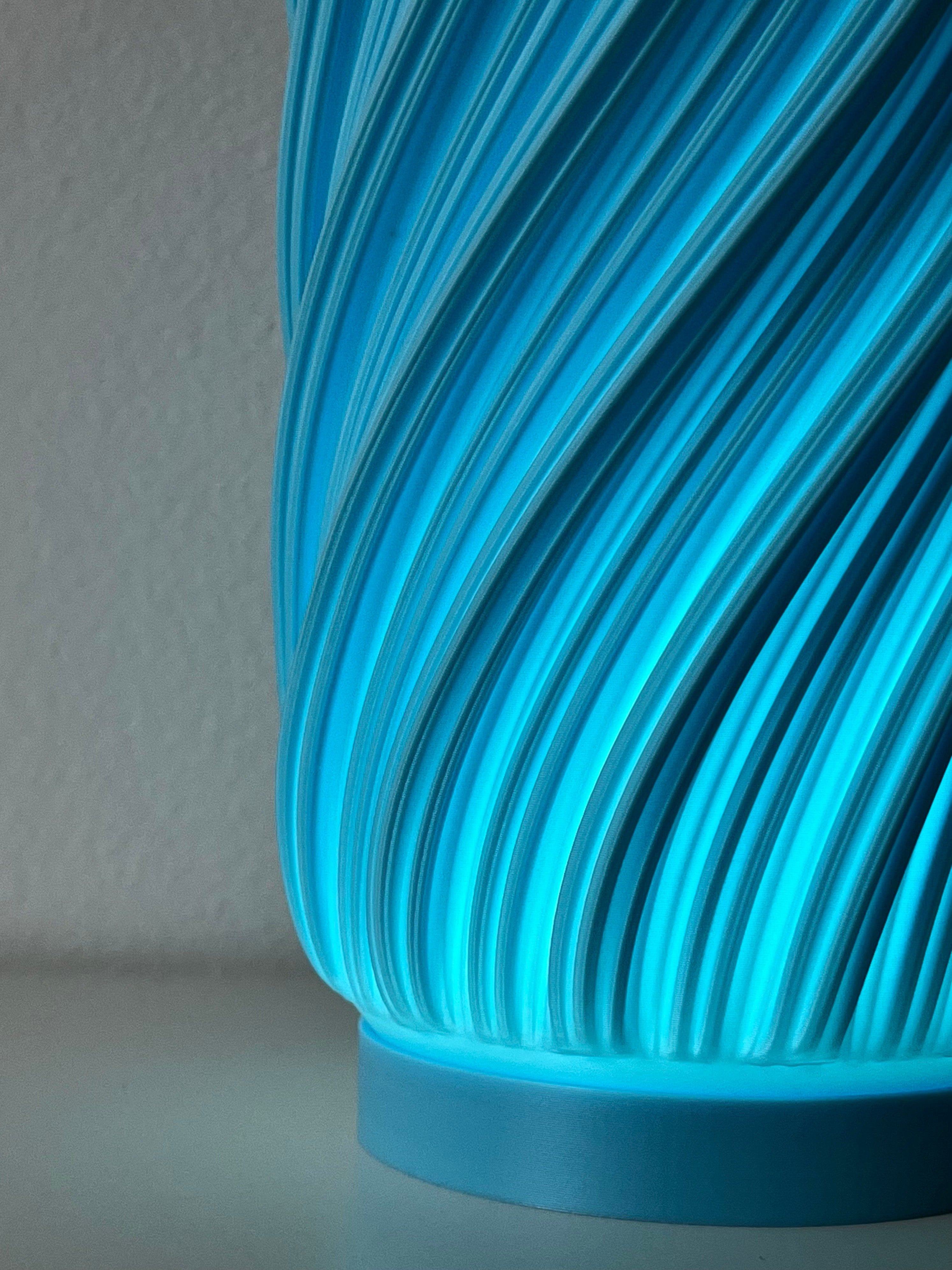 Briséa Lampe bleue glacier