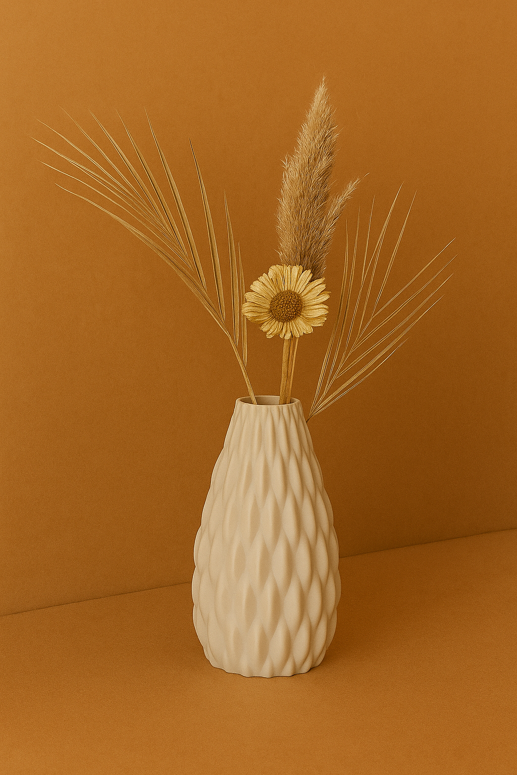 Ecala Vase Beige